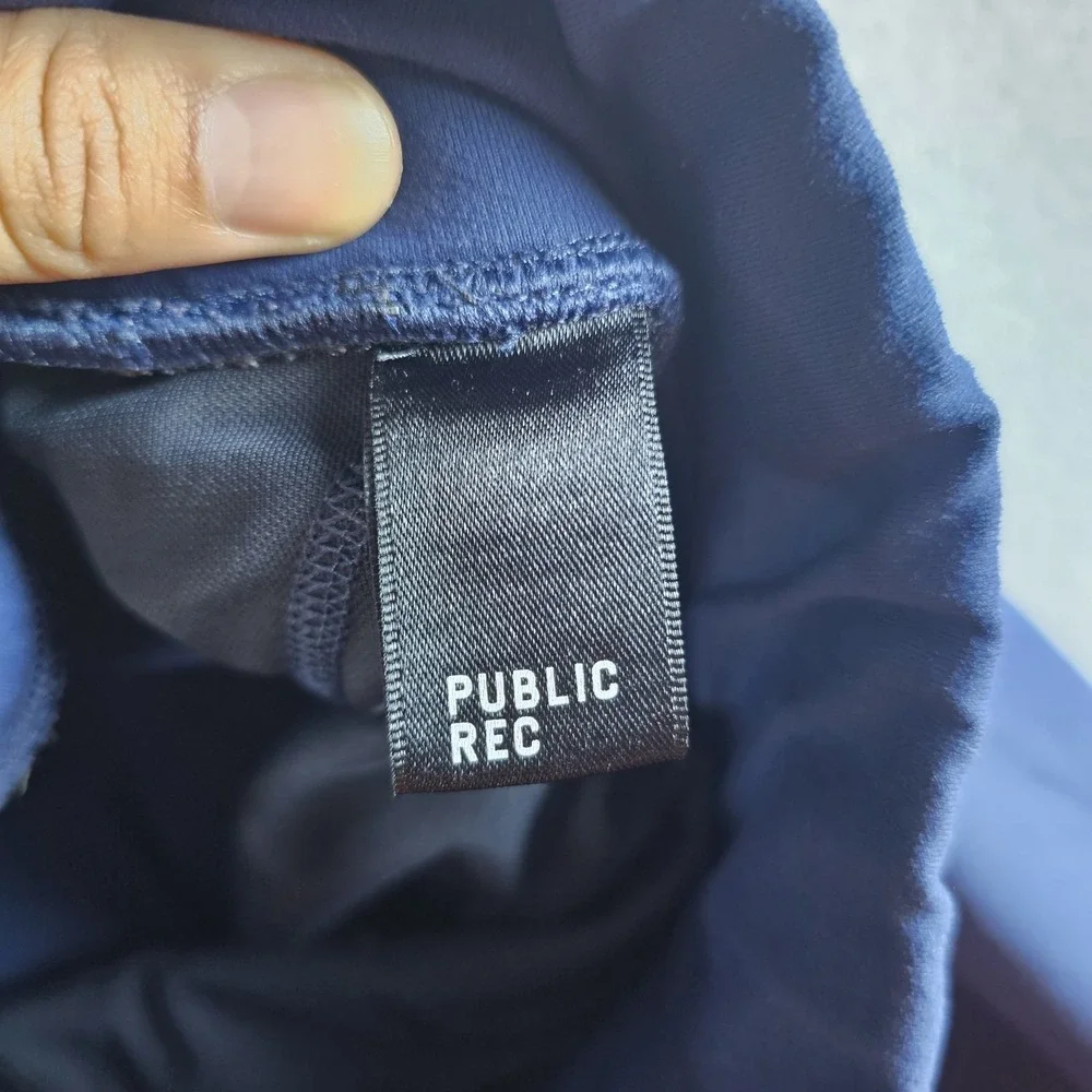 Public Rec All Day Jogger Pants Mens 30x30 Blue Sweatpants Cuffed Athleisure